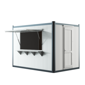 Büfe Kabin 200x300