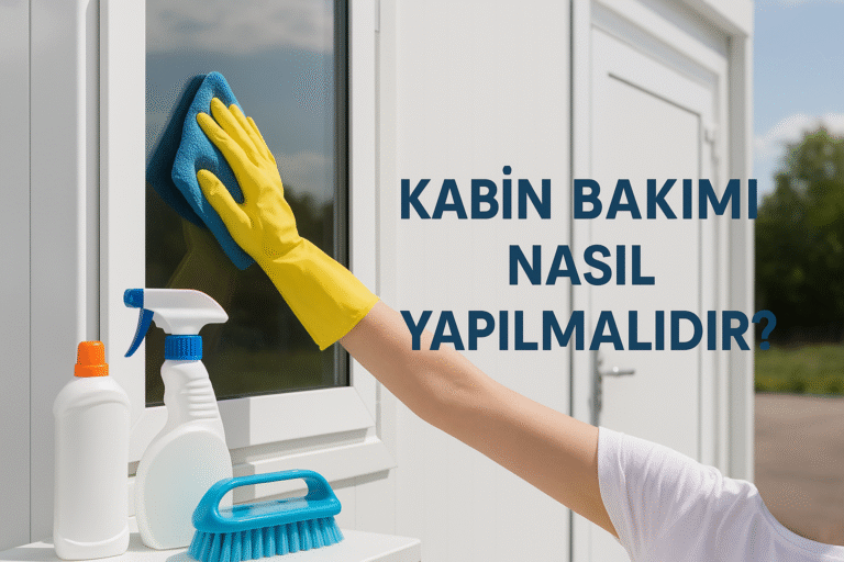 Kabin Bakımı Nasıl Yapılmalıdır-ruyakabincom