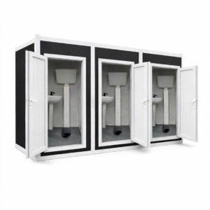 Wc-Duş Kabini 115×300 Antrasit