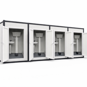 Seyyar Tuvalet Kabini Wc-Duş 115x400