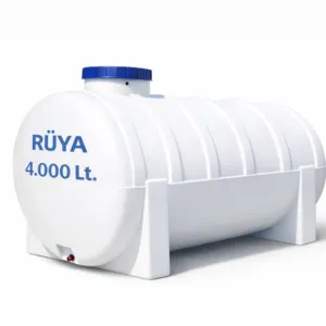 4000 Litre Yatay Su Deposu