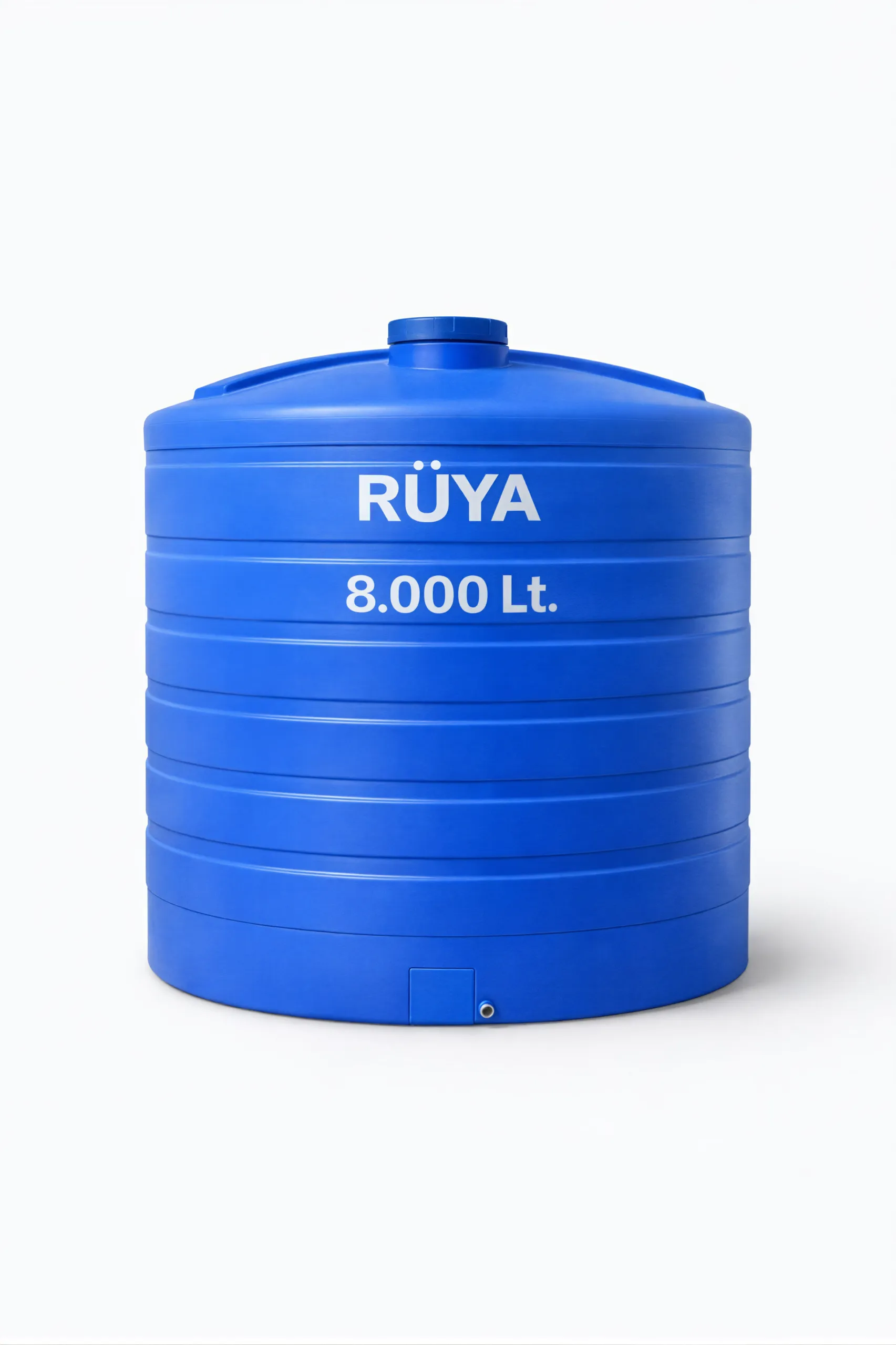 8000 Litre Dikey Su Deposu