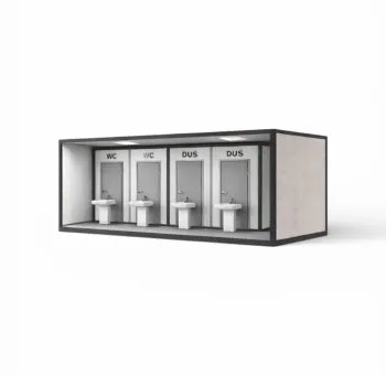 wc-duş konteyner